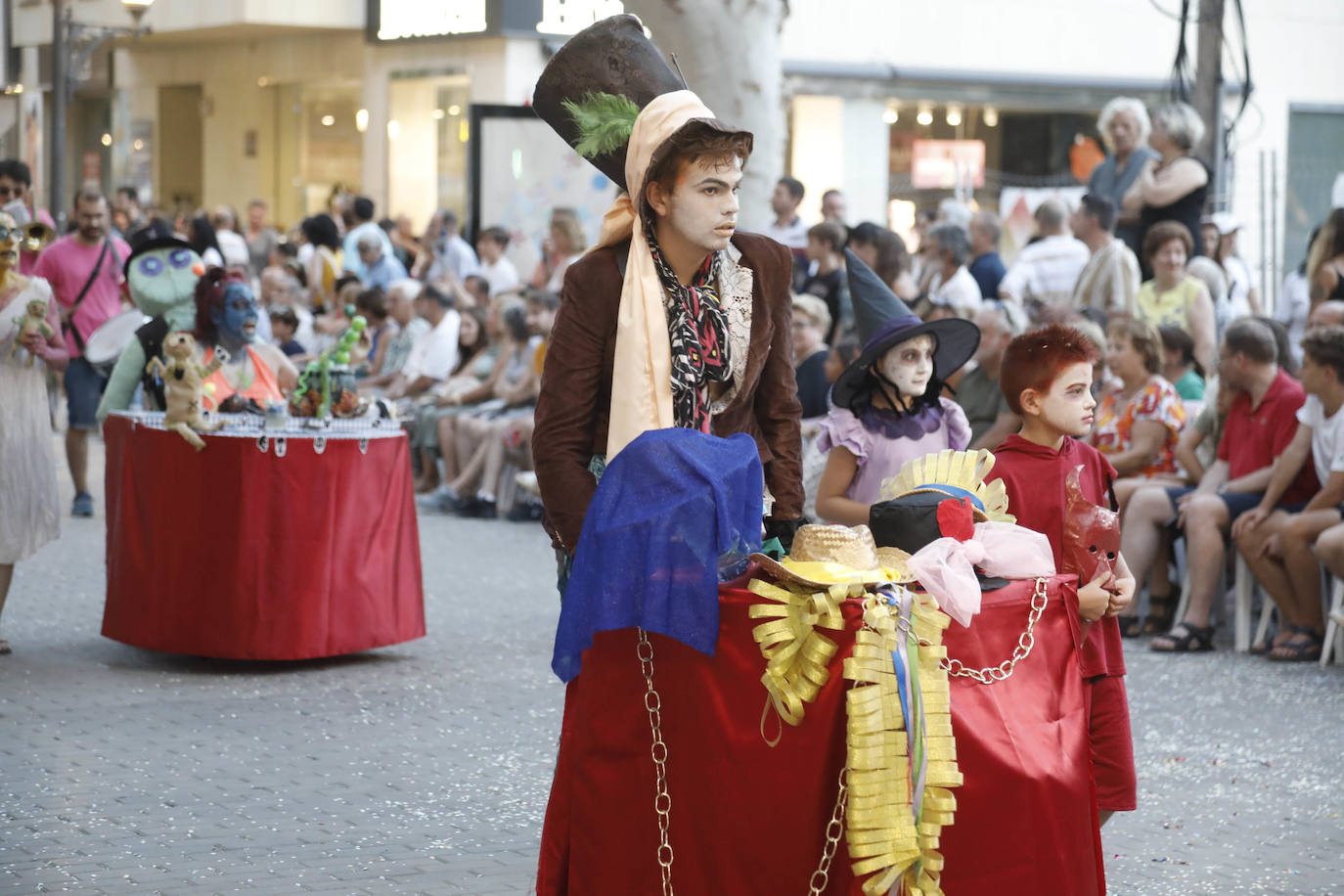 Así ha sido el desfile de Carrozas 2024 de Dénia