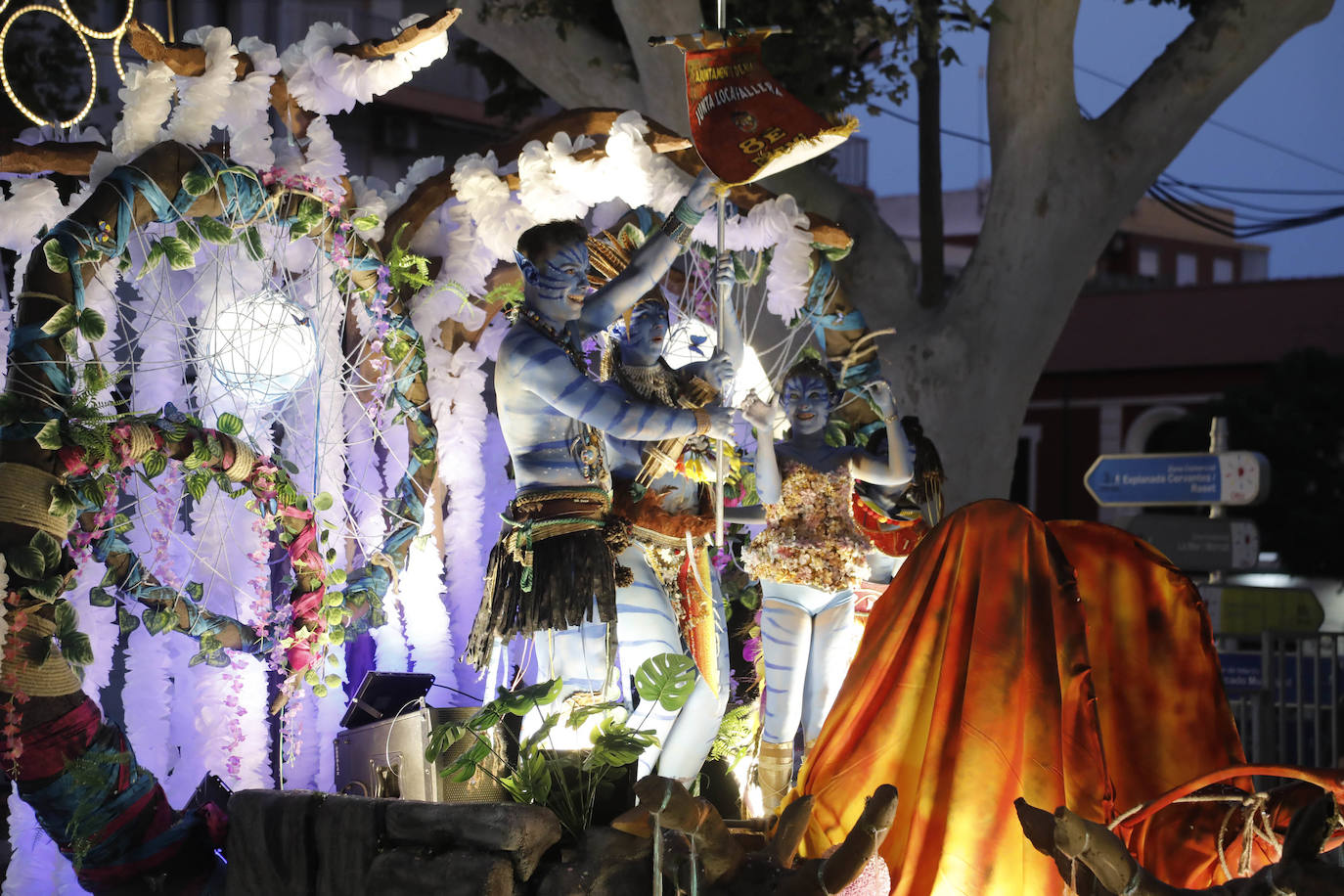 Así ha sido el desfile de Carrozas 2024 de Dénia