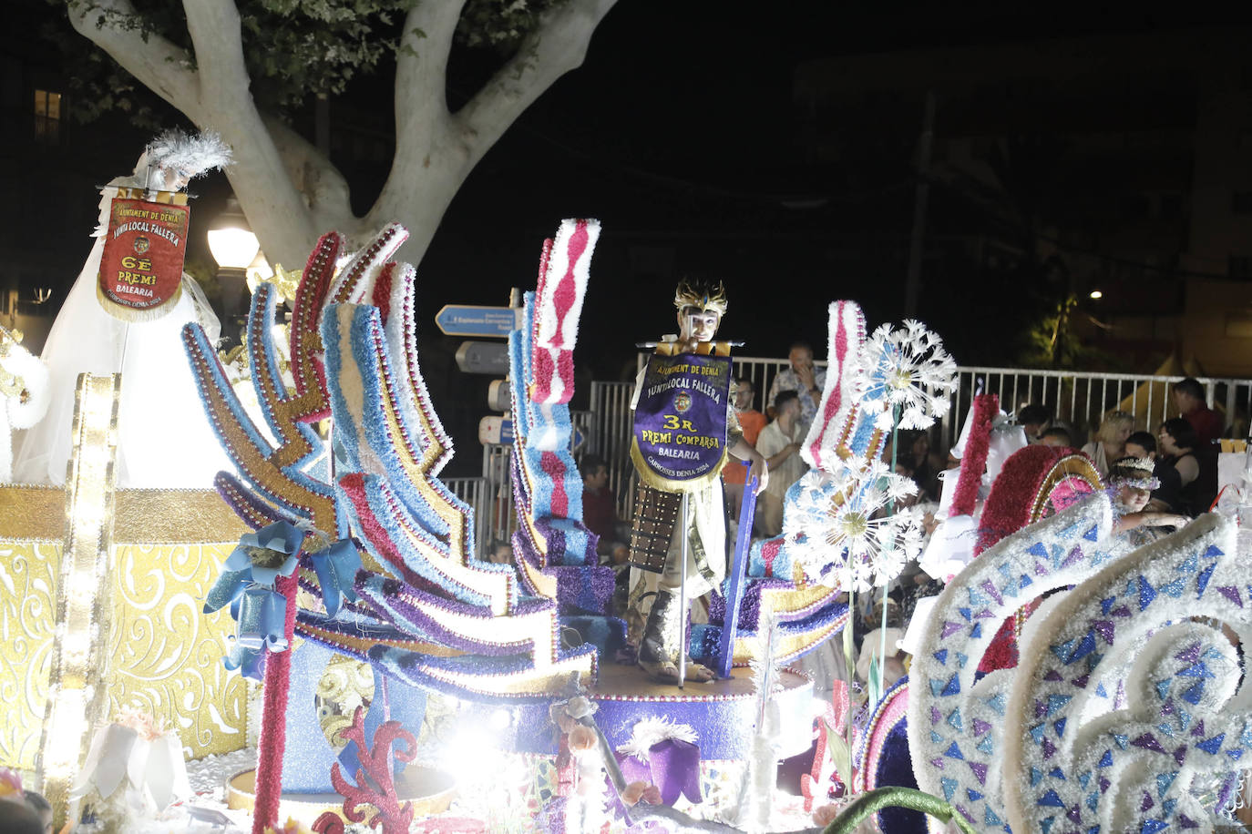 Así ha sido el desfile de Carrozas 2024 de Dénia