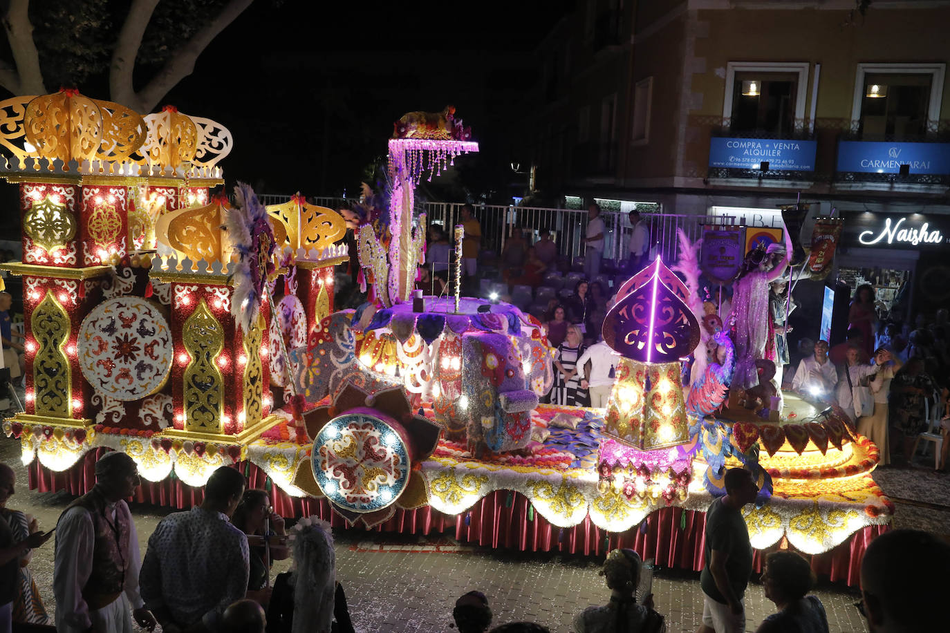 Así ha sido el desfile de Carrozas 2024 de Dénia