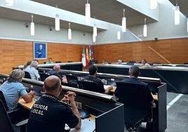 Junta local de Seguridad de San Vicente del Raspeig.