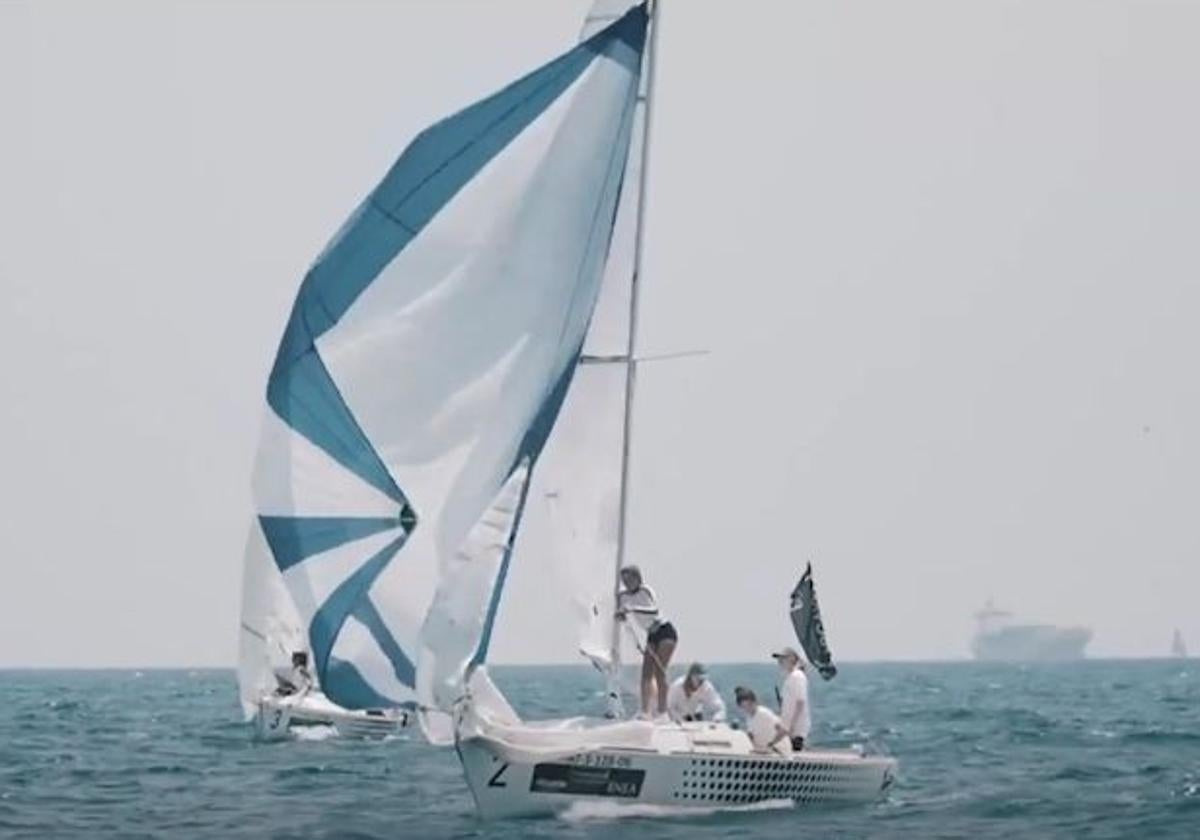 Desarrollo de la competención 'Tabarca Vela Diputación de Alicante' la pasada edición.