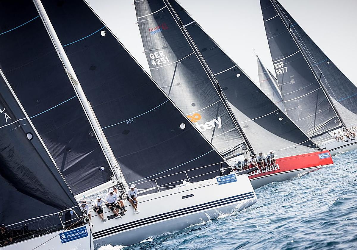 Salida de la prueba de la vuelta a la isla de Tabarca de la clase ORC 1