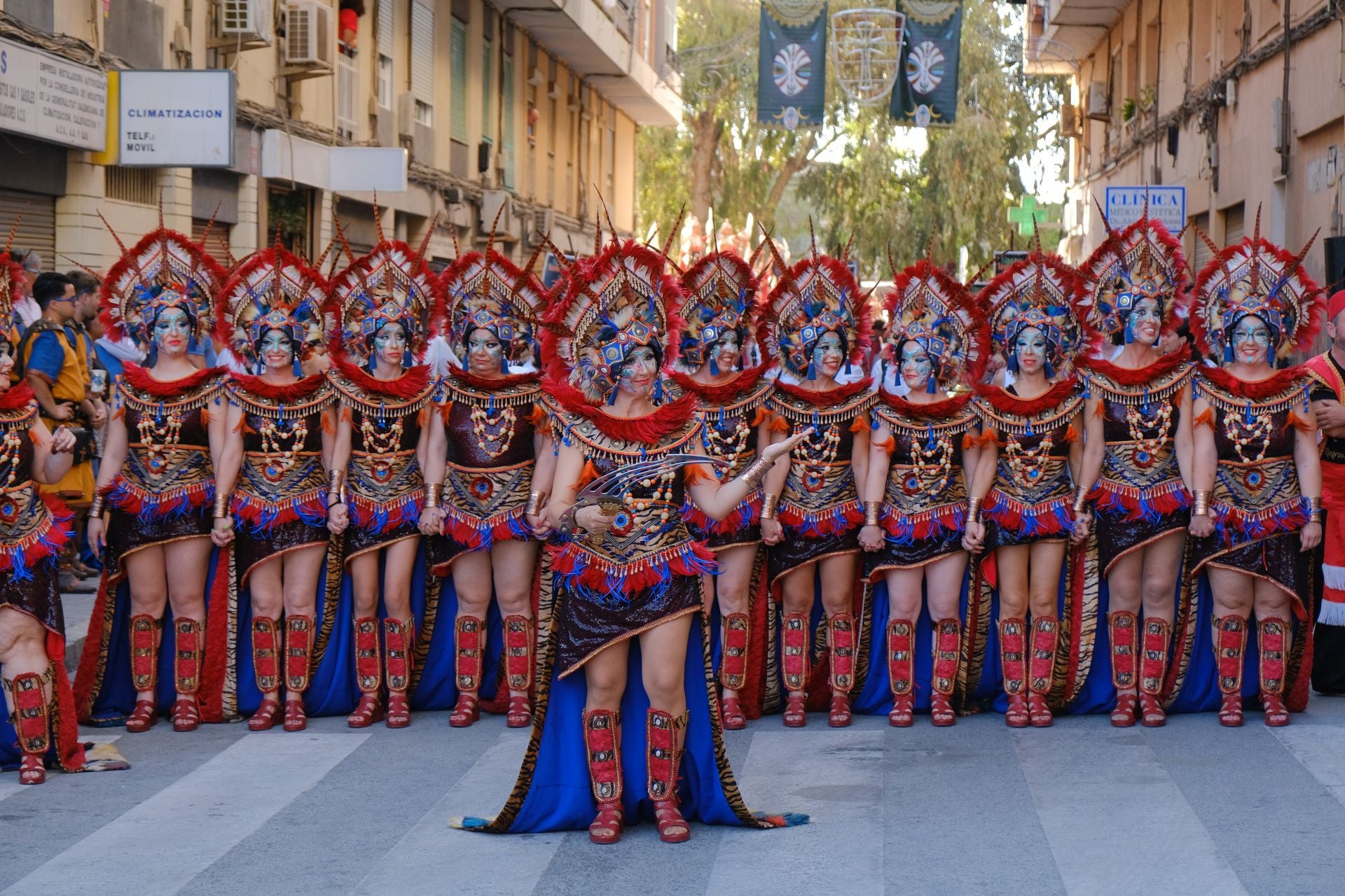 La entrada del bando moro de San Blas, en imágenes