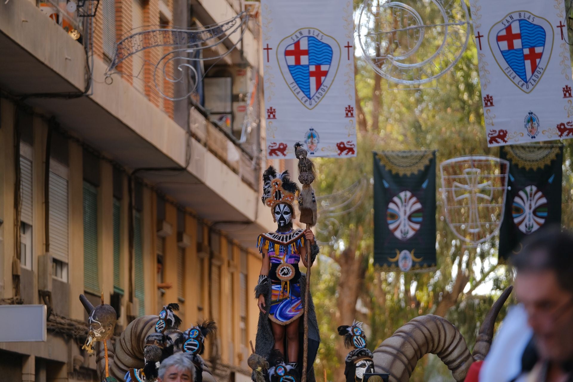 La entrada del bando moro de San Blas, en imágenes