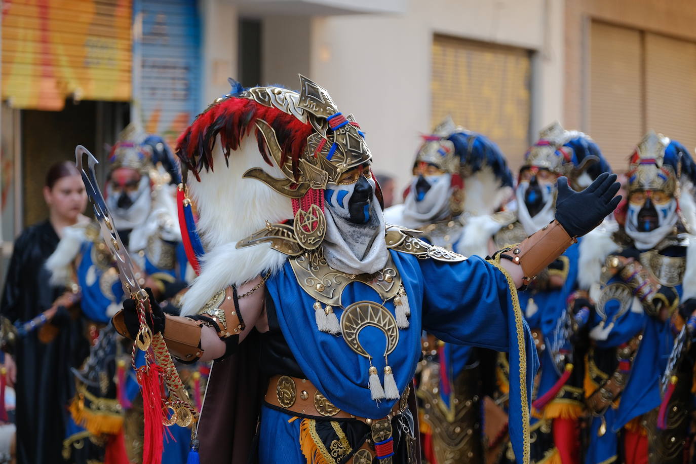 La entrada del bando moro de San Blas, en imágenes