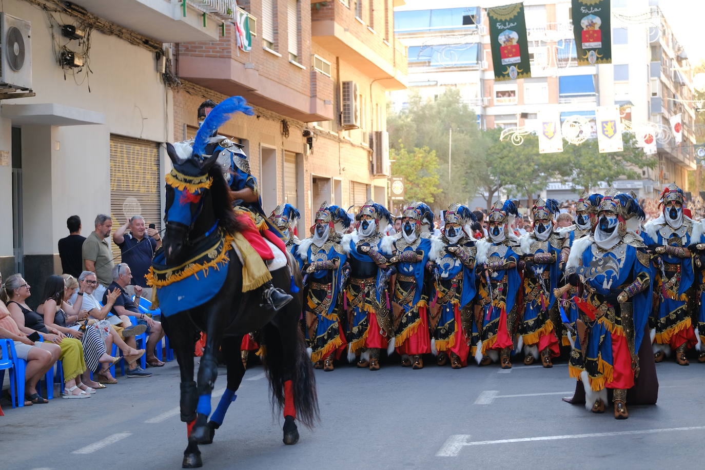 La entrada del bando moro de San Blas, en imágenes