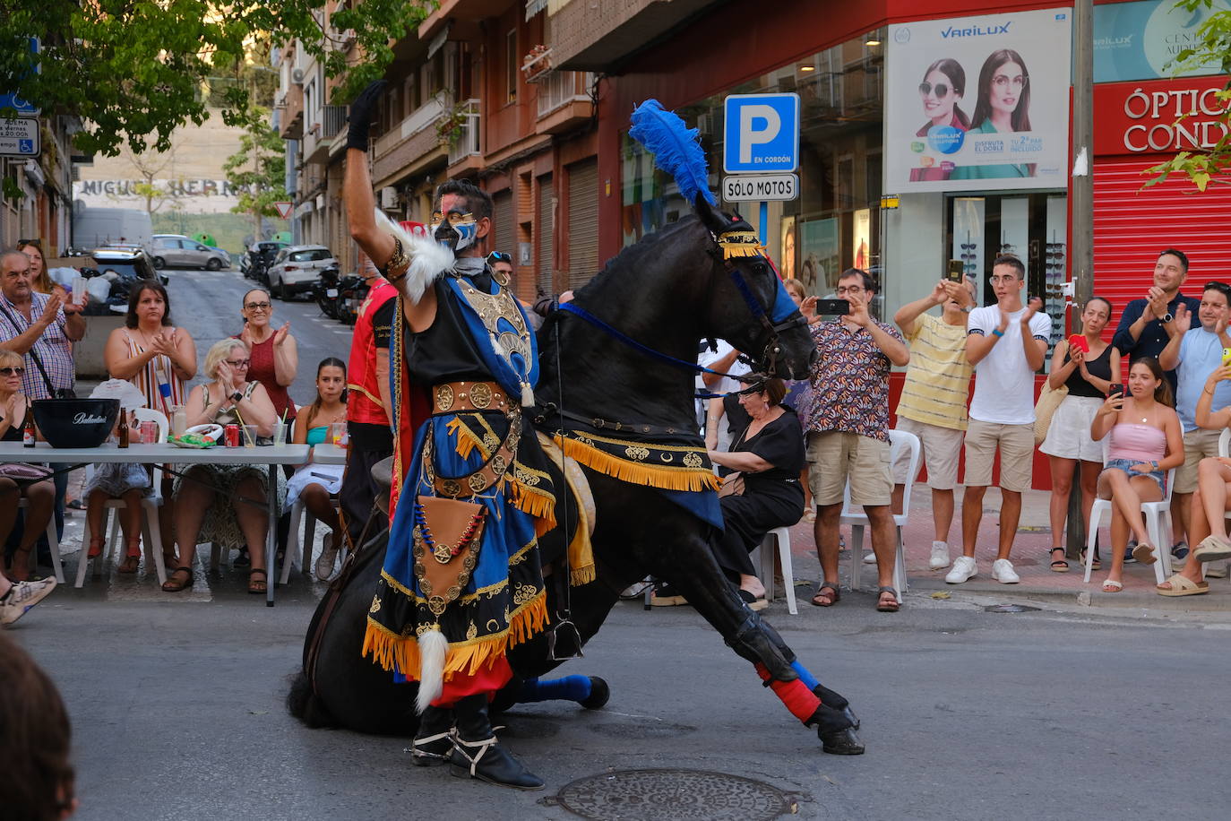 La entrada del bando moro de San Blas, en imágenes