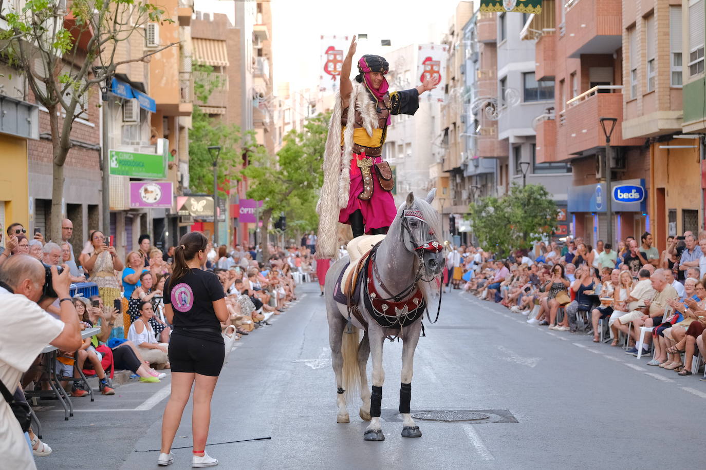 La entrada del bando moro de San Blas, en imágenes