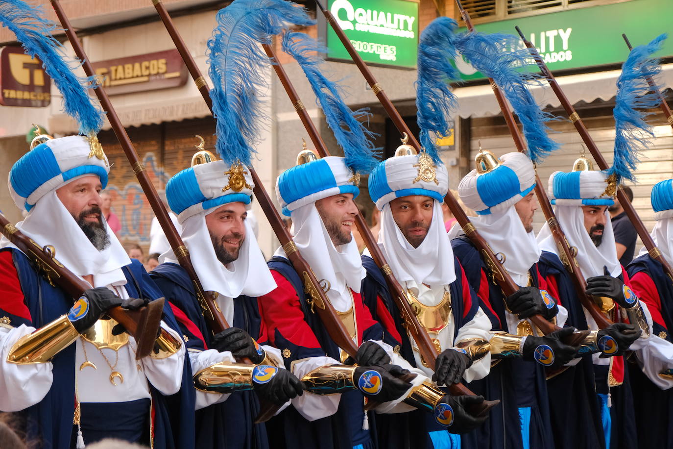 La entrada del bando moro de San Blas, en imágenes