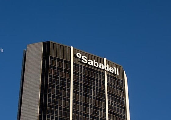 Sede del Banco Sabadell en la Diagonal de Barcelona.
