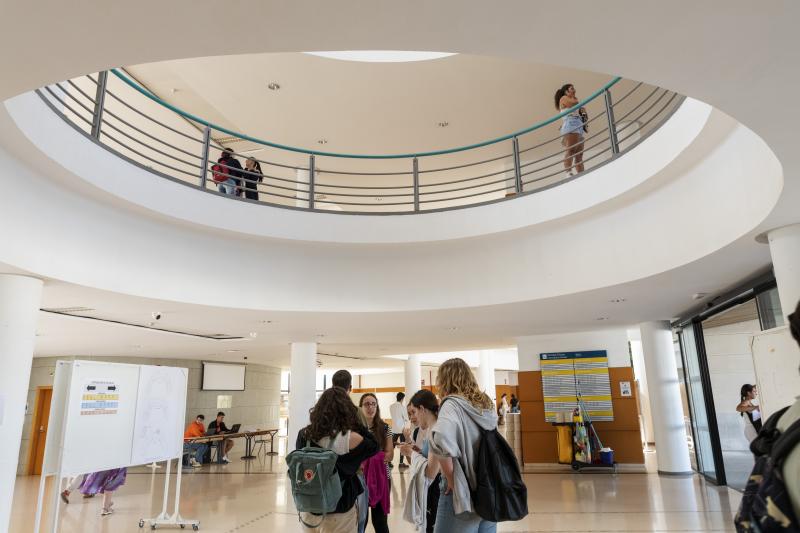 Foto de archivo en uno de los Aularios universitarios.