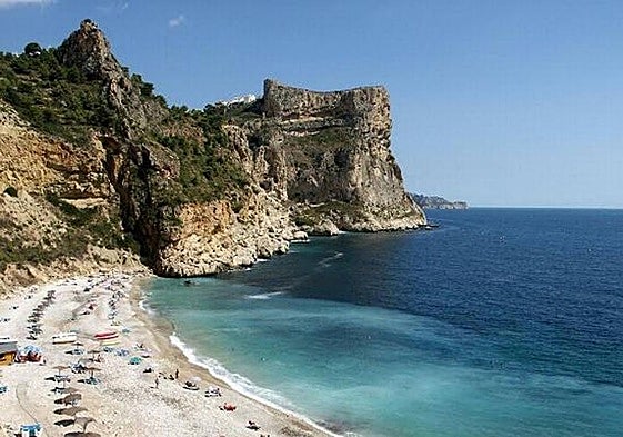Cala del Moraig de Benitatxell.
