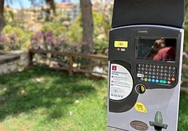 Parquímetro de la ciudad de Elche.