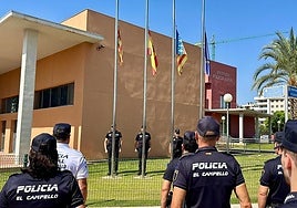 Imagen del homenaje en El Campello.