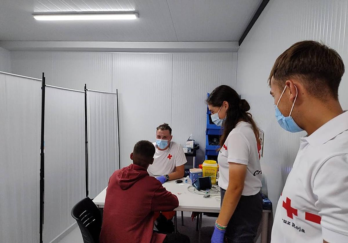 Atención de los migrantes.