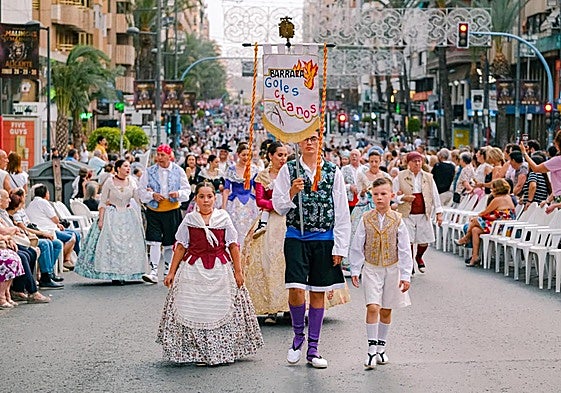 Entrada de bandas de las Hogueras 2024.