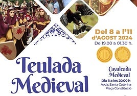 Cartel promocional de Teulada Medieval