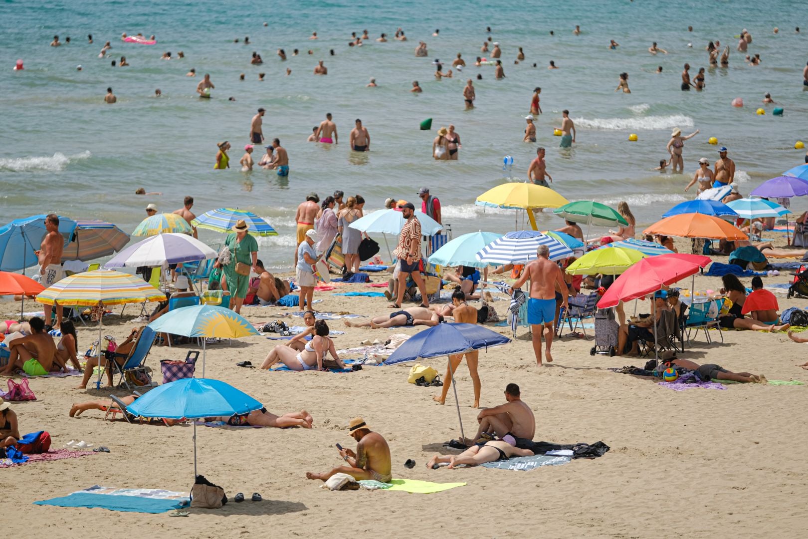 Una playa de la provincia.