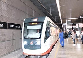 Estación del TRAM en Alicante.