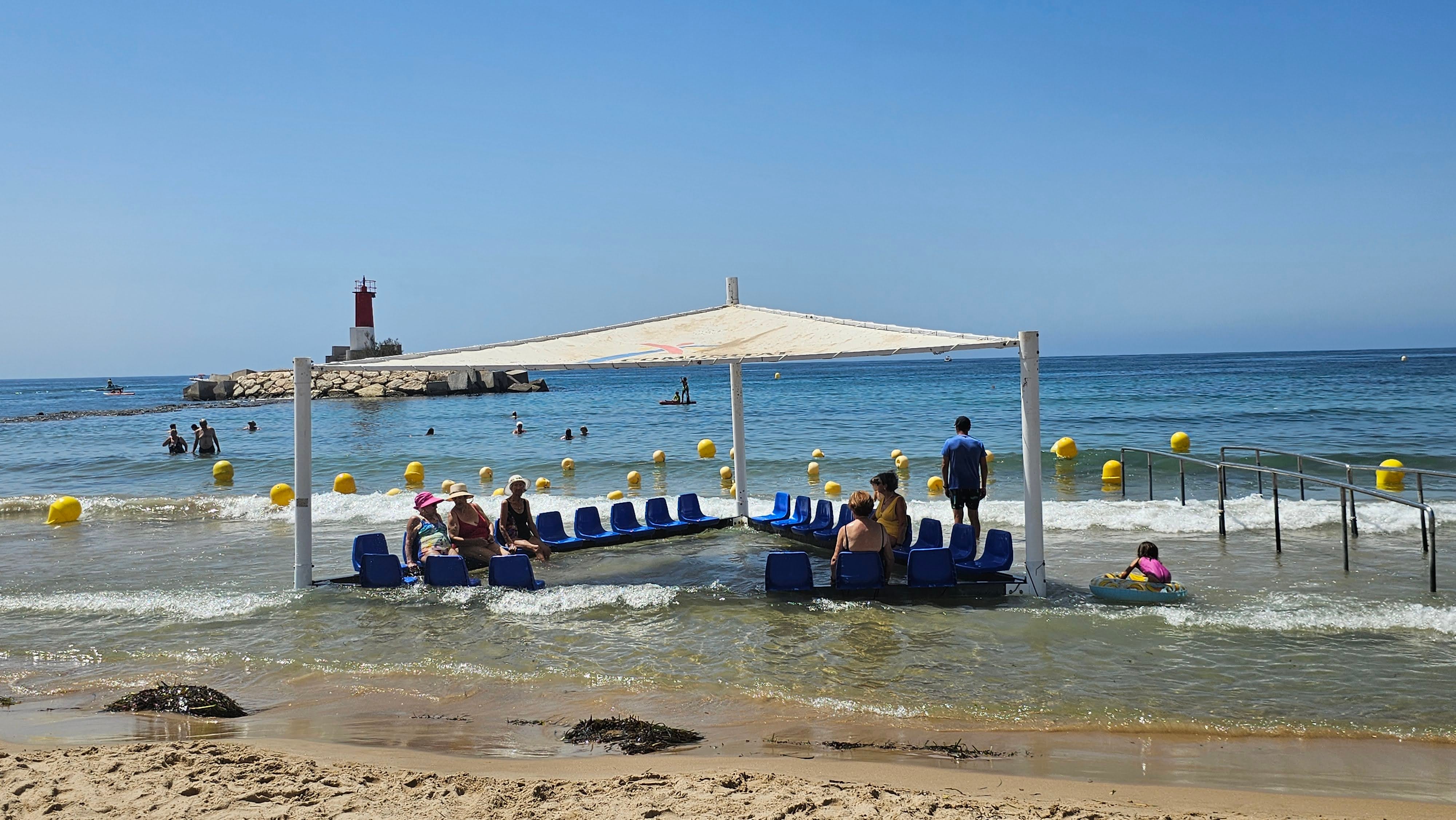 Playa accesible de Villajoyosa.