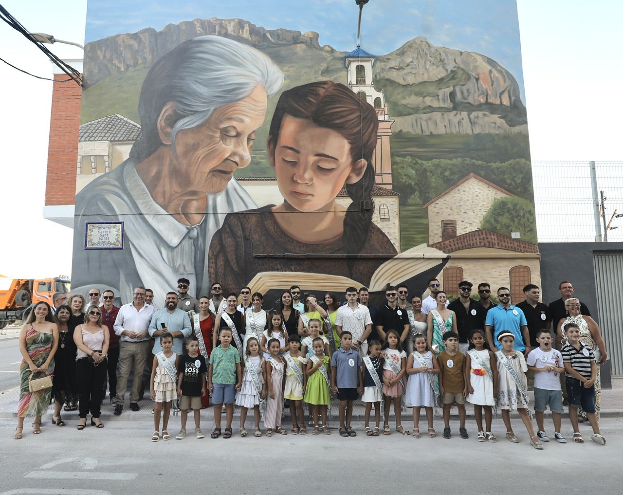 Inauguración de la Plaça Concepció Miquel Giner de El Verger.