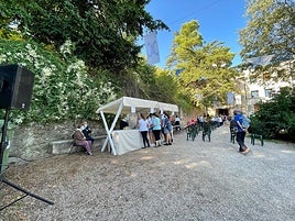 Festividad de la Virgen de los Lirios en la Font Roja, en una imagen de archivo.