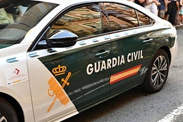 Coche de la Guardia Civil.