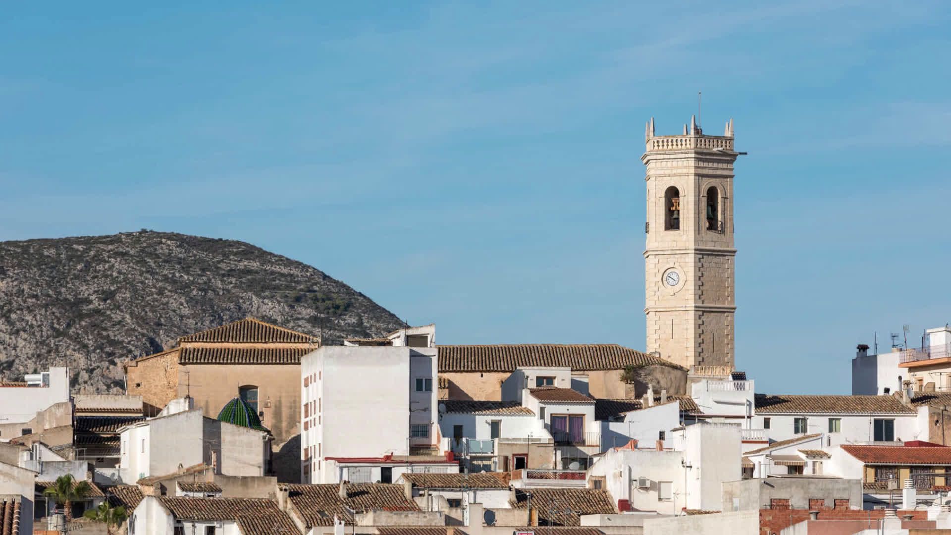 Uno de los pueblos afectados.