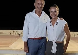 La exalcaldesa de Alicante, Sonia Castedo con Francisco Camps.