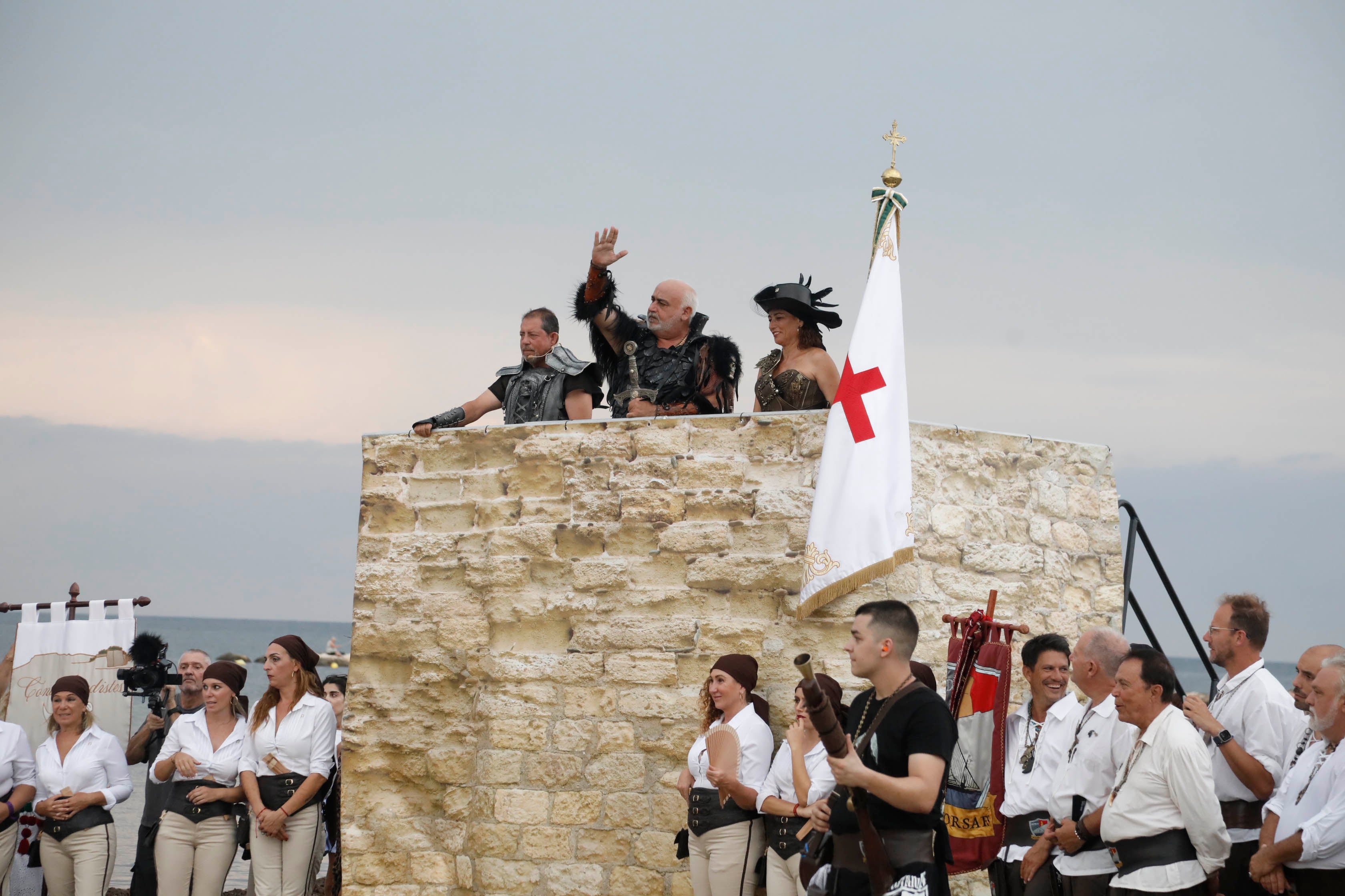 Así ha sido el desembarco moro en Dénia
