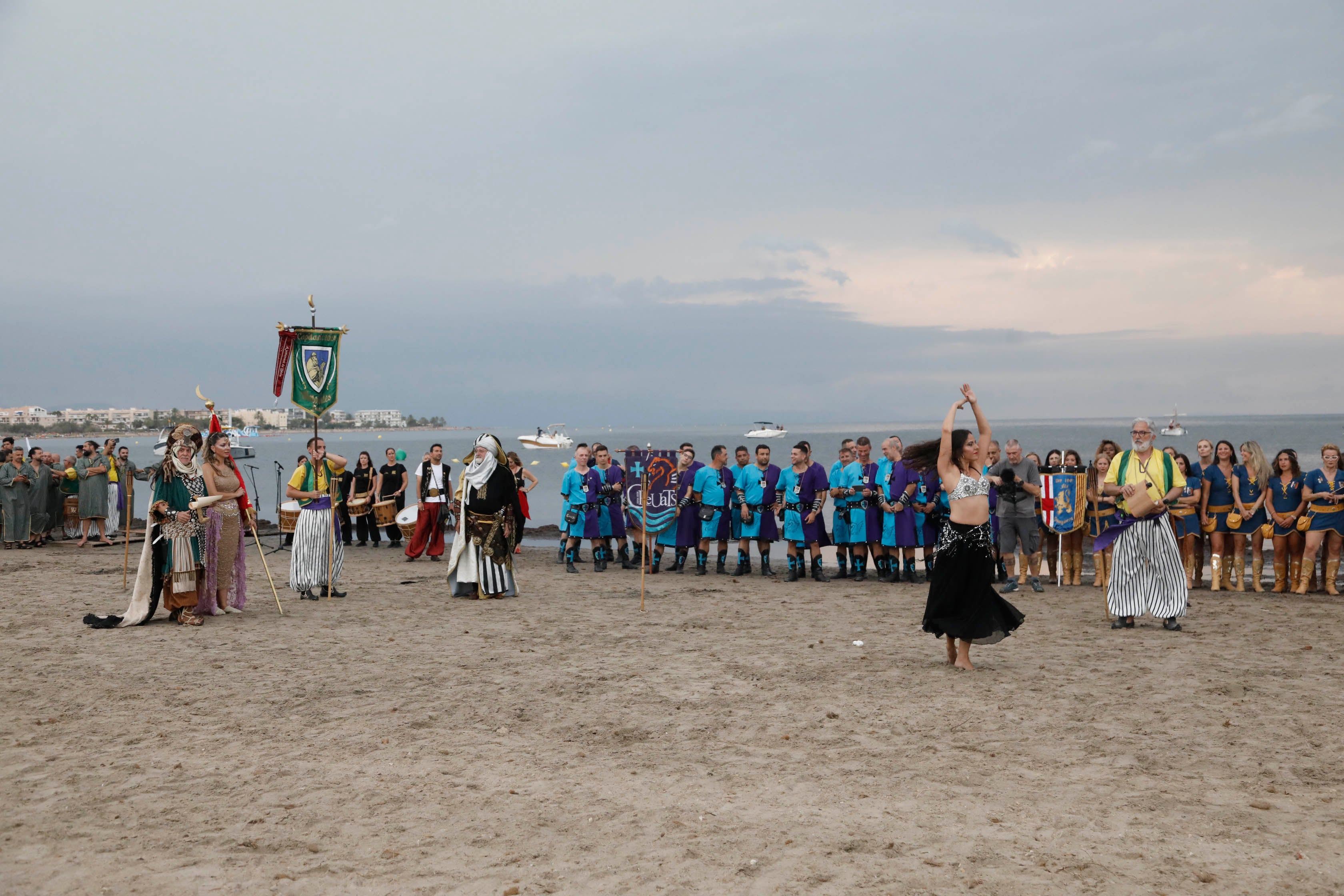 Así ha sido el desembarco moro en Dénia