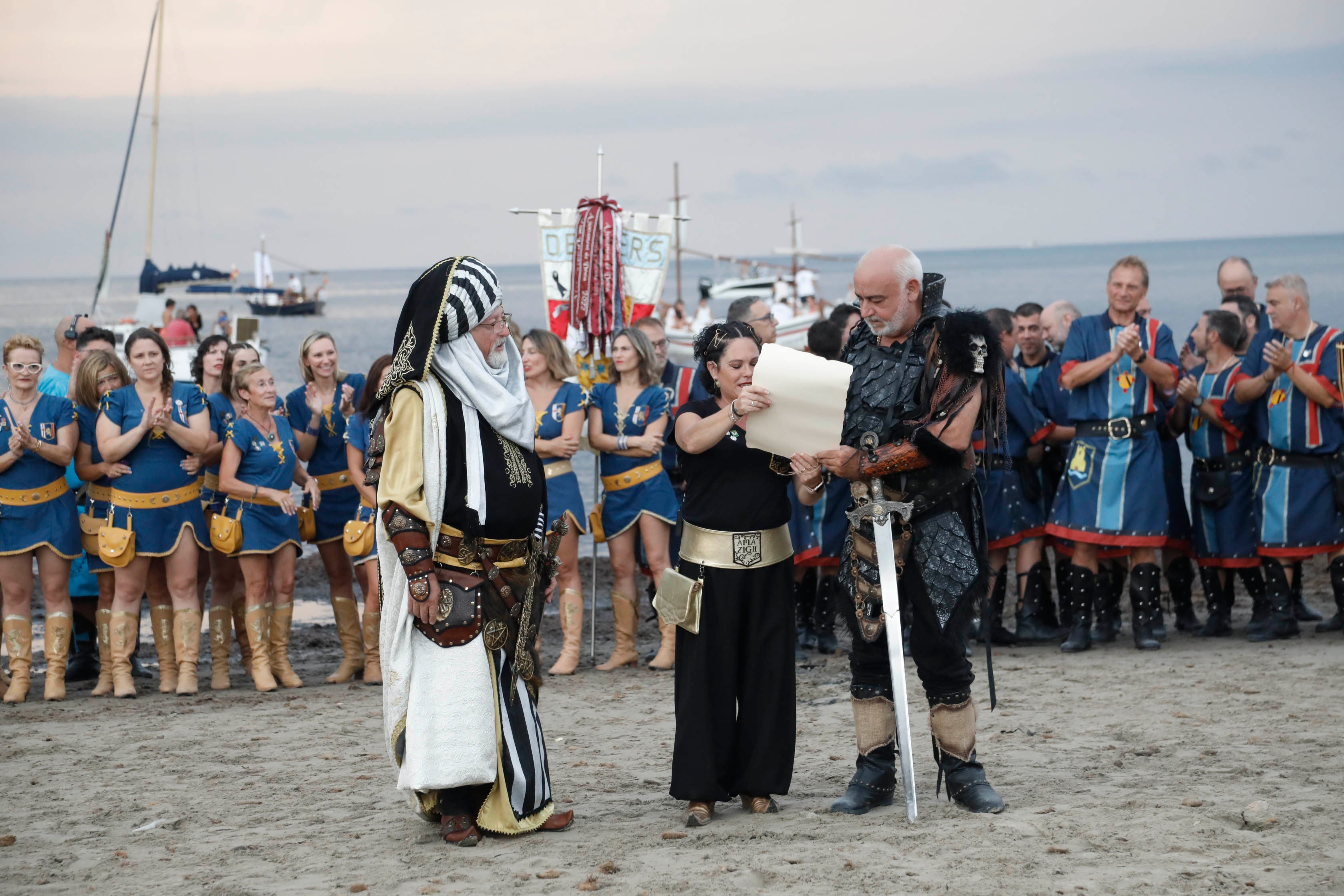 Así ha sido el desembarco moro en Dénia