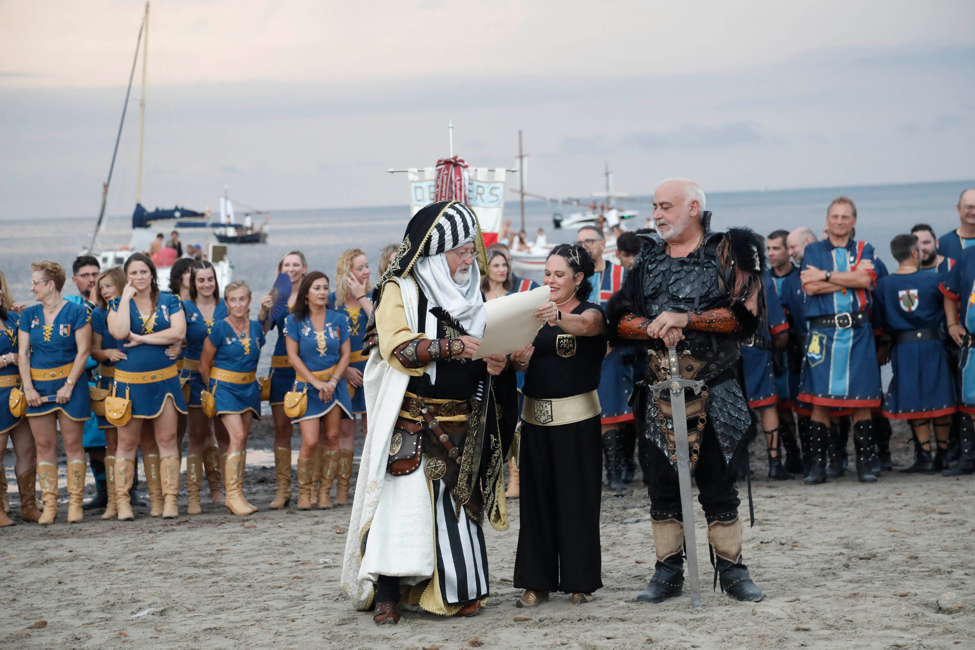 Así ha sido el desembarco moro en Dénia