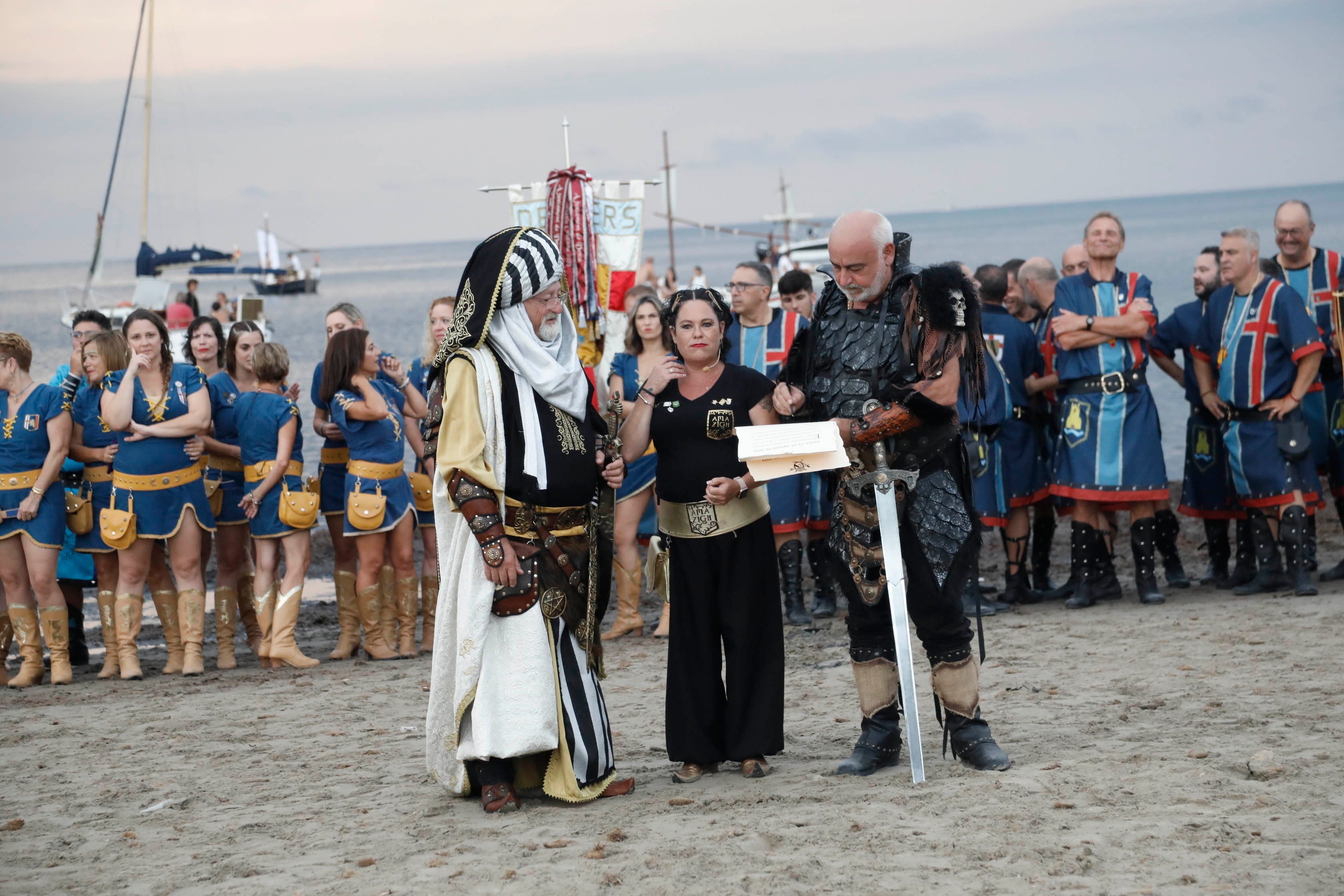 Así ha sido el desembarco moro en Dénia