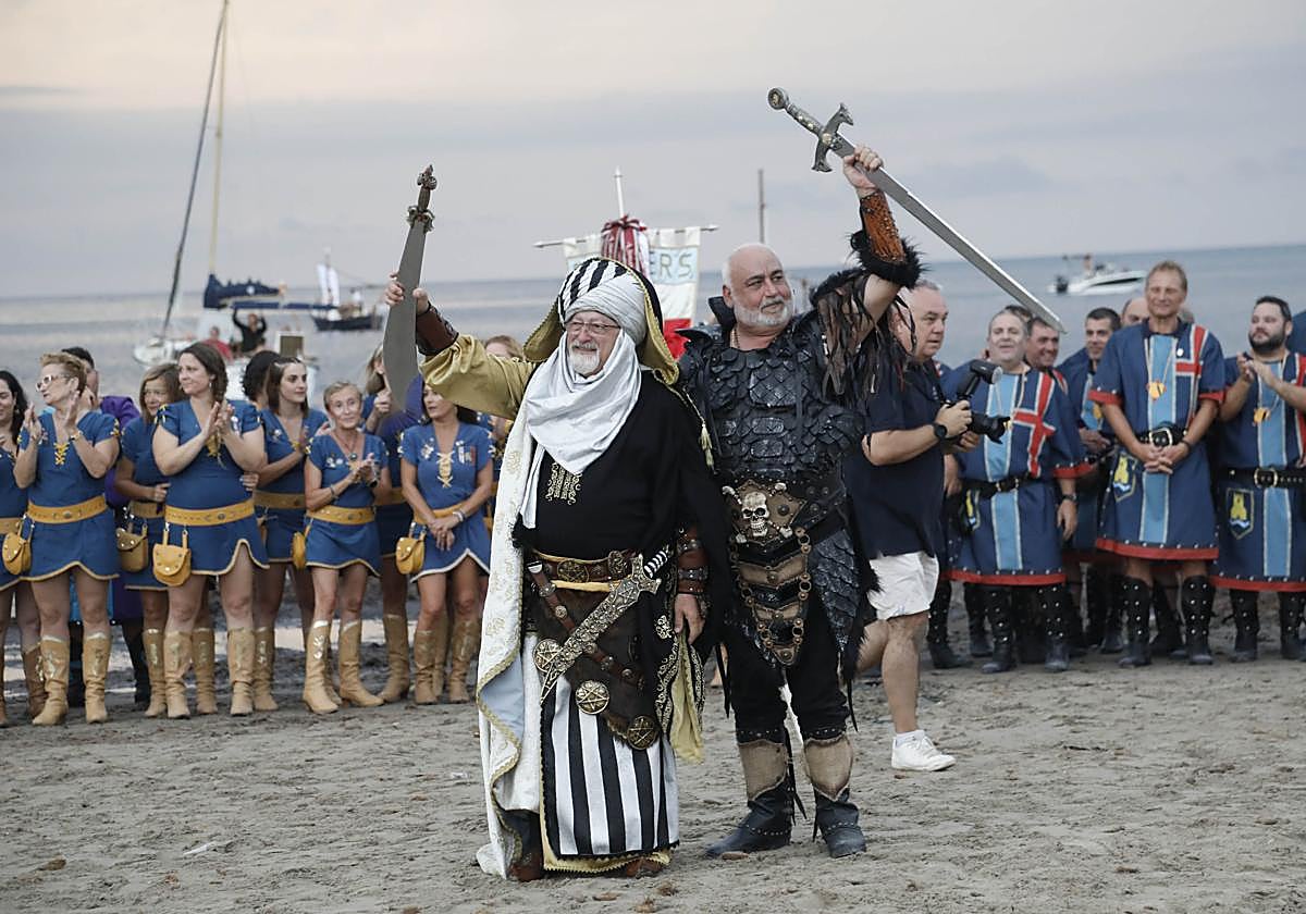 Así ha sido el desembarco moro en Dénia