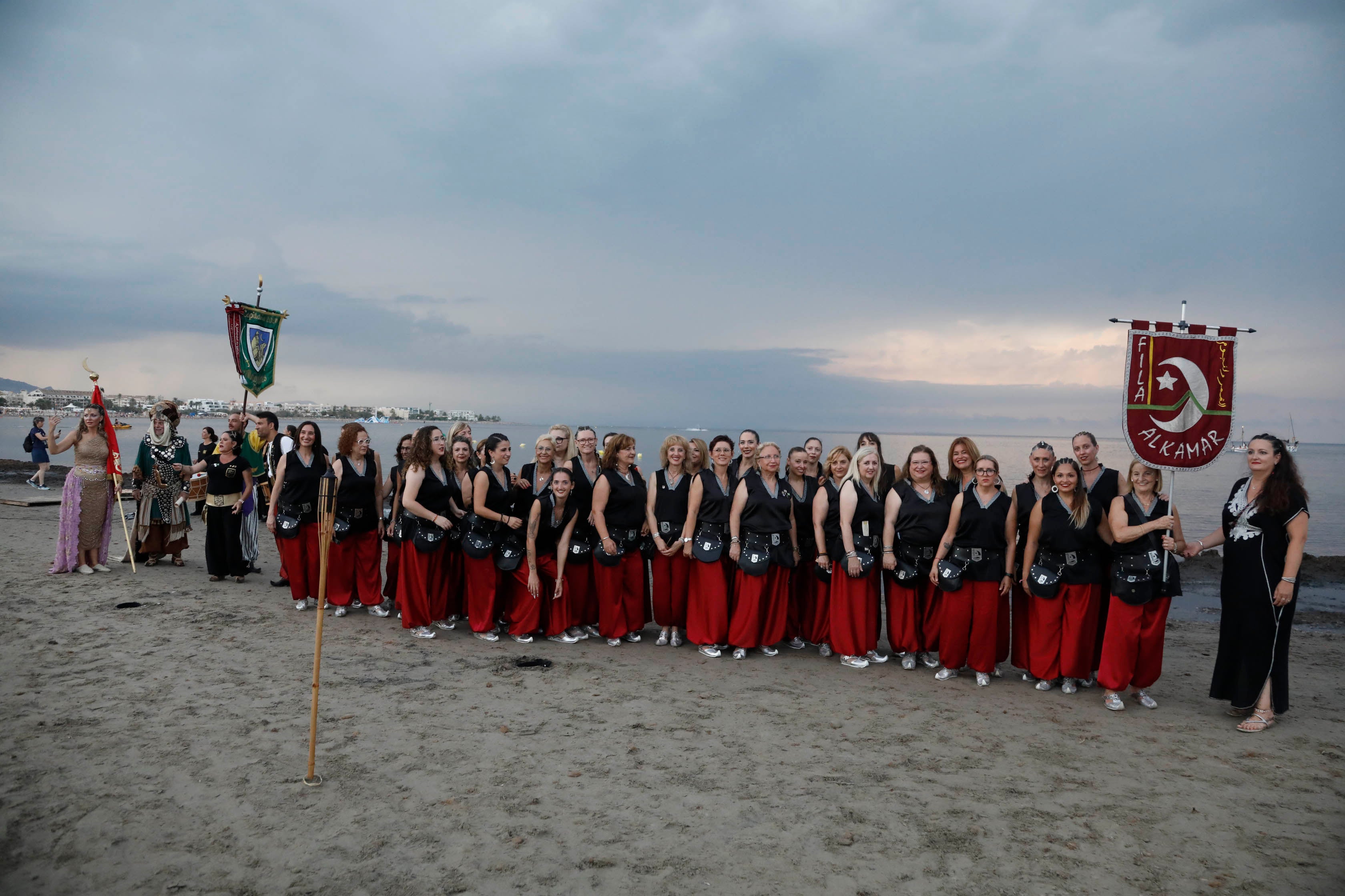 Así ha sido el desembarco moro en Dénia