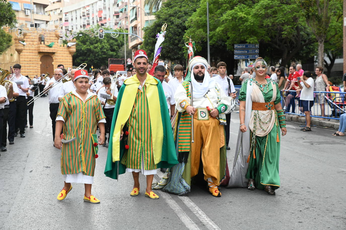 Así ha sido la Entrada de las fiestas de Moros y Cristianos de Altozano