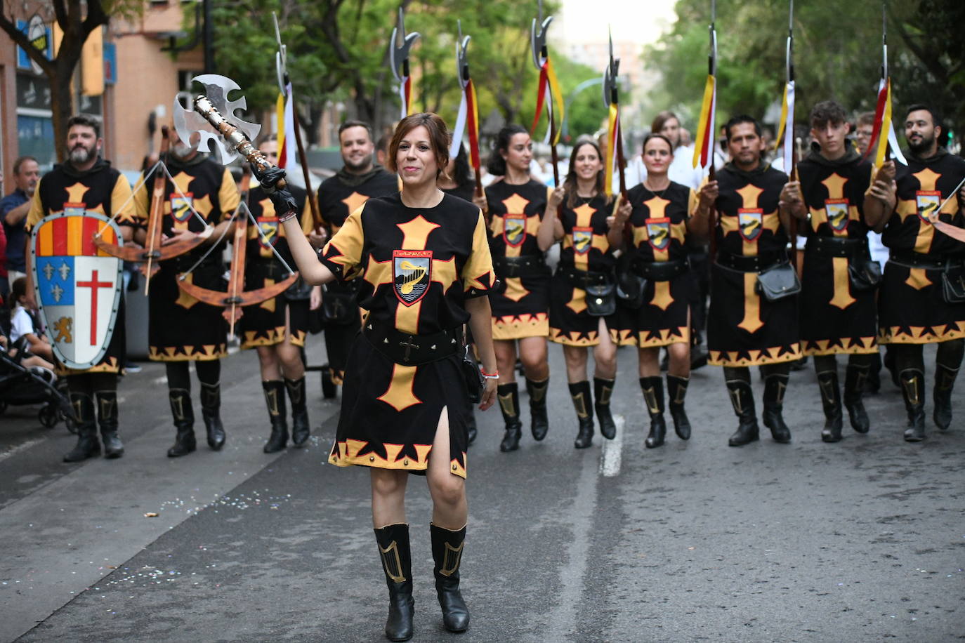 Así ha sido la Entrada de las fiestas de Moros y Cristianos de Altozano