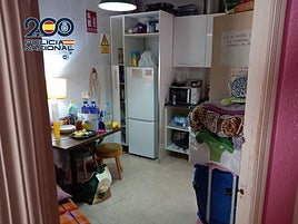 Imagen del paupérrimo estado de la vivienda.