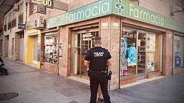 Farmacia donde se descubrió la receta falsa.