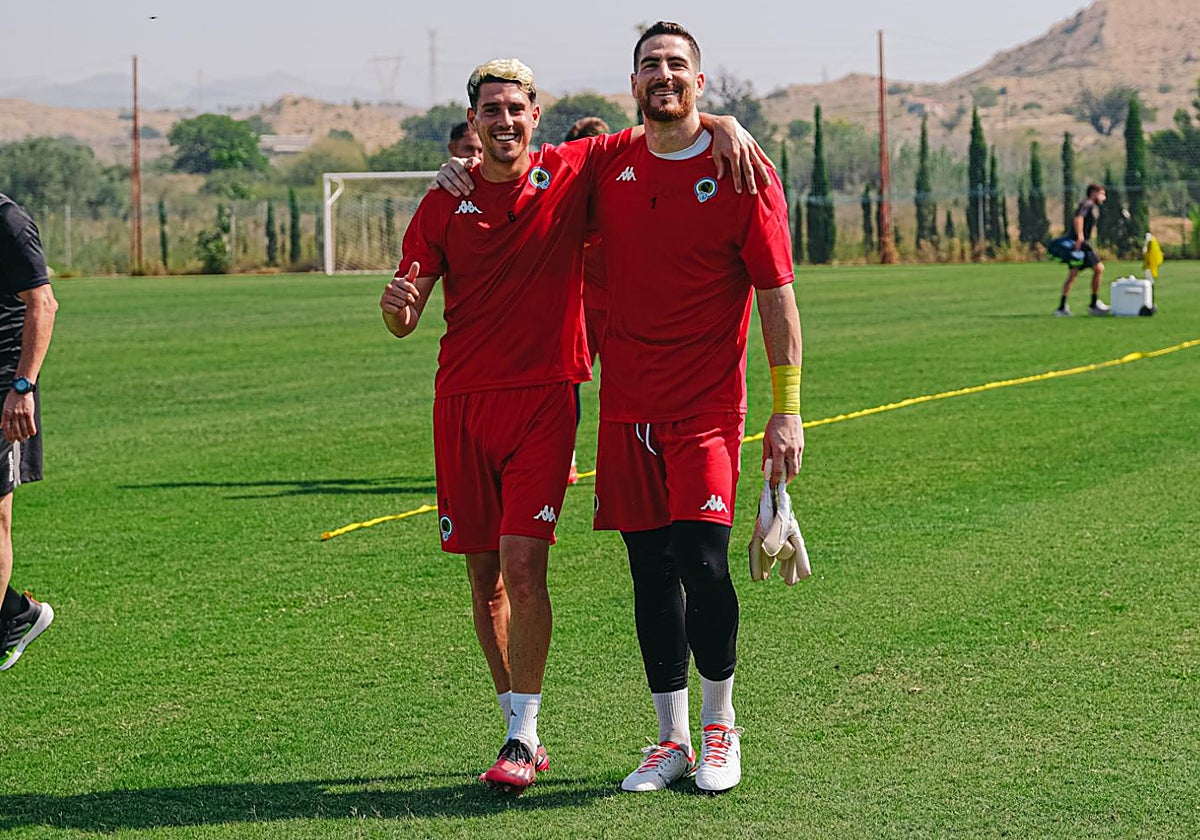 Roger Colomina y Carlos Abad, este verano en Fontcalent.