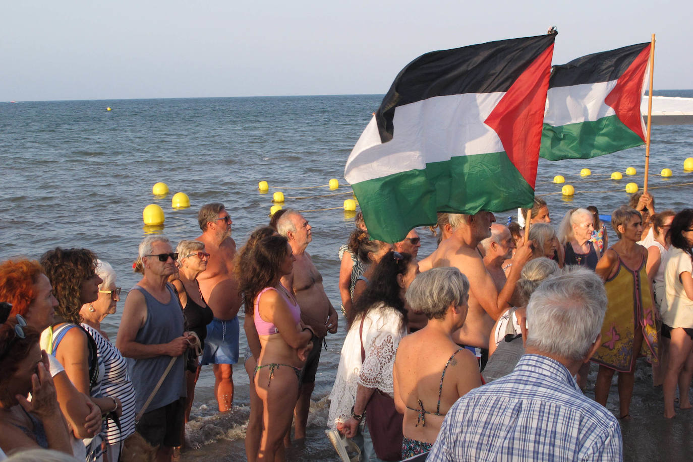 Dénia se moja en solidaridad con Palestina