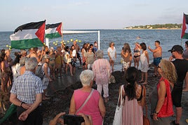 Dénia se moja en solidaridad con Palestina