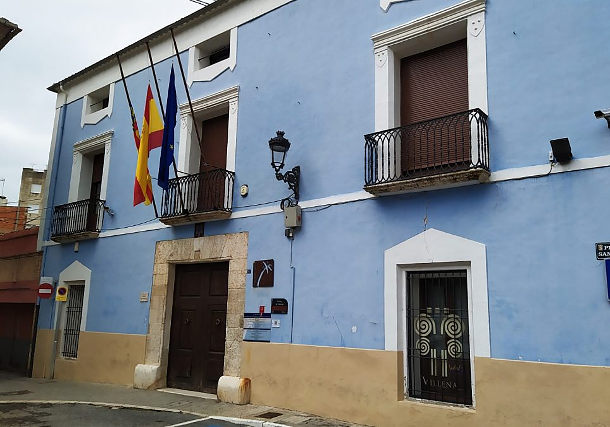 Fachada del ayuntamiento de Villena