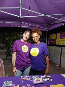 María Arenas (izquierda) y Vanessa Silva (derecha).