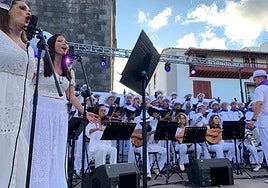 Canto de habaneras la pasada edición en el Pinet