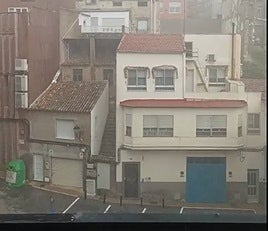 Lluvia en Banyeres de Mariola.