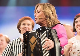 Mª Jesús Grados durante una actuación reciente