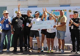 Imagen del podio de la pasada edición